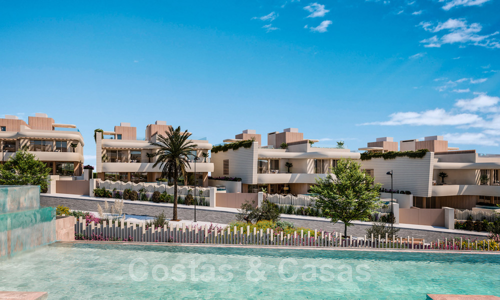 Beachfront new development. Ultra-luxury apartments for sale in frontline beach complex in Marbella 48696