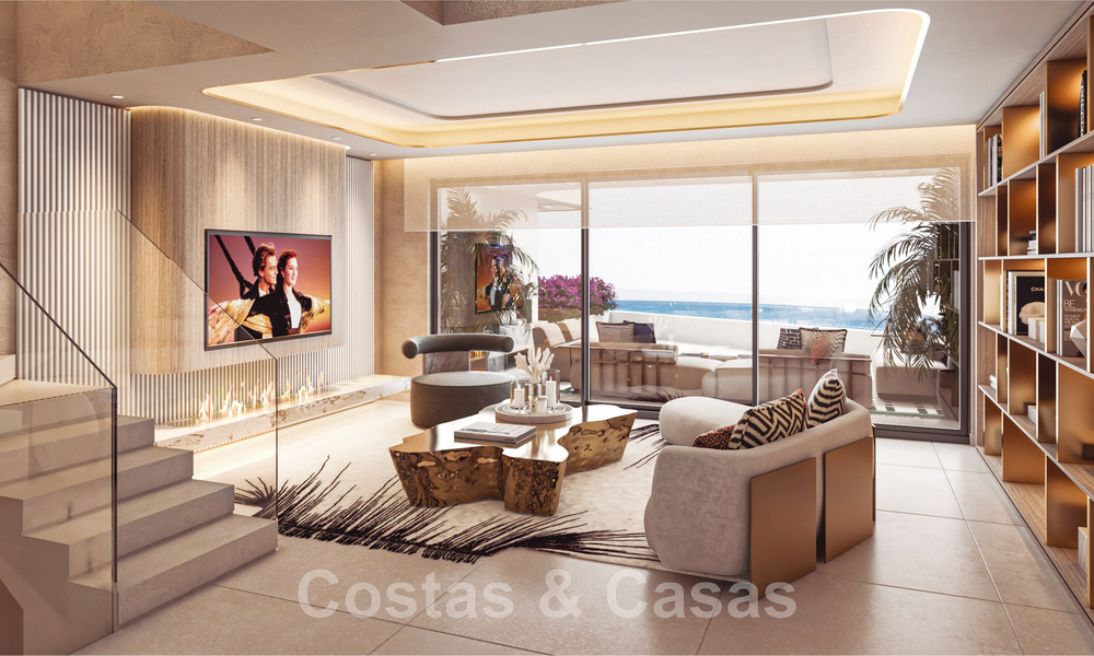 Beachfront new development. Ultra-luxury apartments for sale in frontline beach complex in Marbella 48706