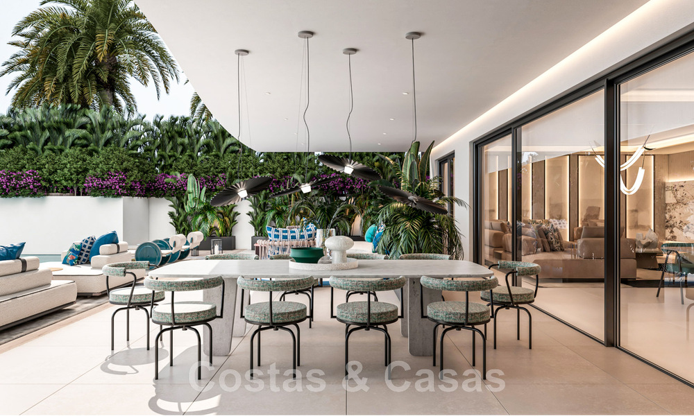 Beachfront new development. Ultra-luxury apartments for sale in frontline beach complex in Marbella 48710