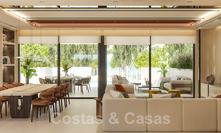 Beachfront new development. Ultra-luxury villas for sale in first line beach complex in Marbella 37820 