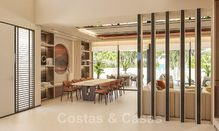 Beachfront new development. Ultra-luxury villas for sale in first line beach complex in Marbella 37822 