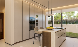 Beachfront new development. Ultra-luxury villas for sale in first line beach complex in Marbella 48712 