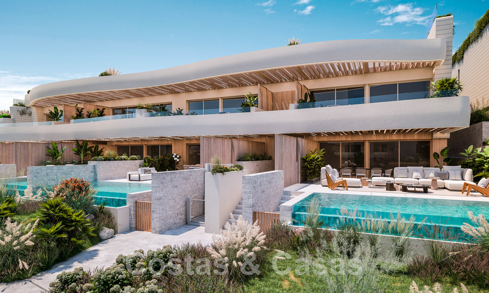 Beachfront new development. Ultra-luxury villas for sale in first line beach complex in Marbella 48726