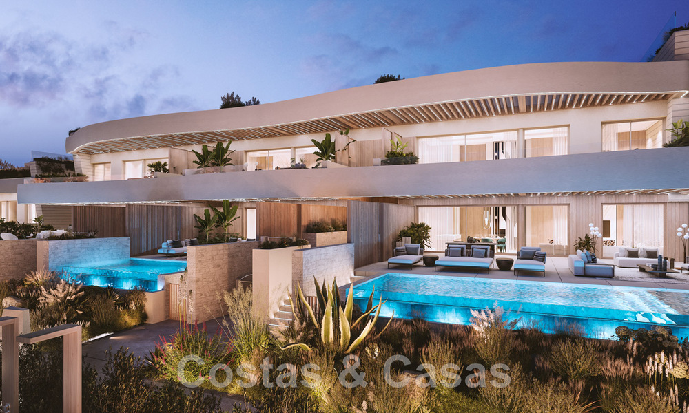 Beachfront new development. Ultra-luxury villas for sale in first line beach complex in Marbella 48727