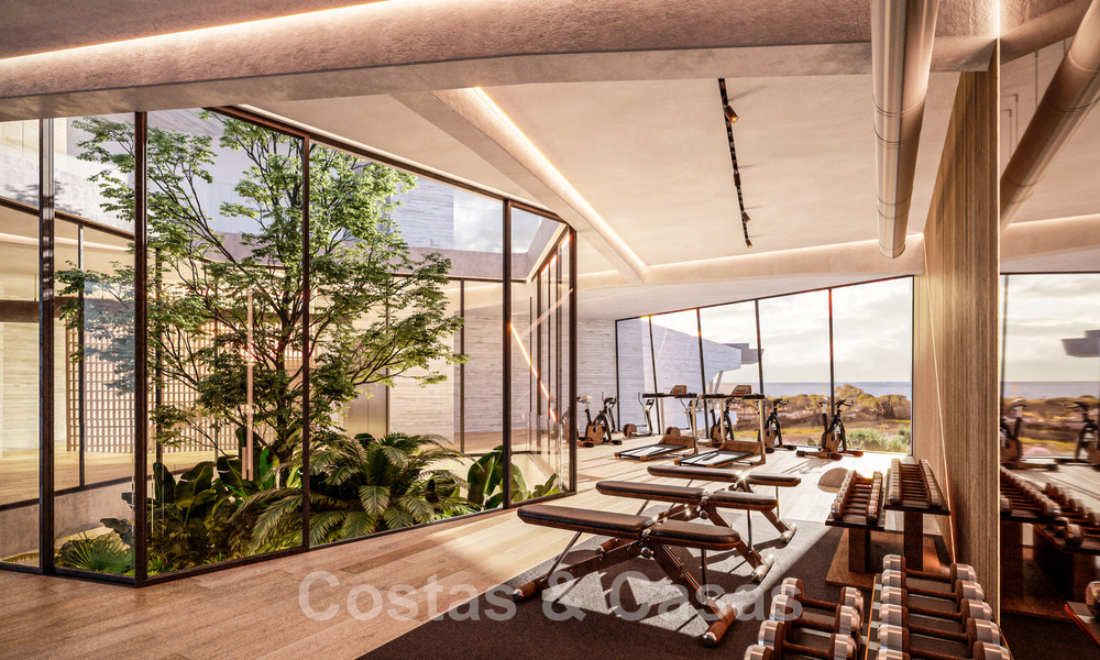 Beachfront new development. Ultra-luxury villas for sale in first line beach complex in Marbella 48731