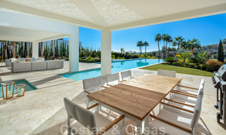 Phenomenal, contemporary, new luxury villa for sale in the heart of Nueva Andalucia's Golf Valley in Marbella 37908 