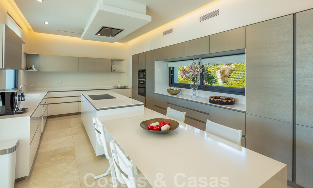 Phenomenal, contemporary, new luxury villa for sale in the heart of Nueva Andalucia's Golf Valley in Marbella 37913
