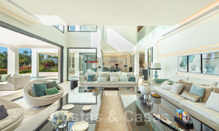 Phenomenal, contemporary, new luxury villa for sale in the heart of Nueva Andalucia's Golf Valley in Marbella 37917 