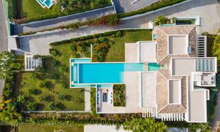 Phenomenal, contemporary, new luxury villa for sale in the heart of Nueva Andalucia's Golf Valley in Marbella 37921 