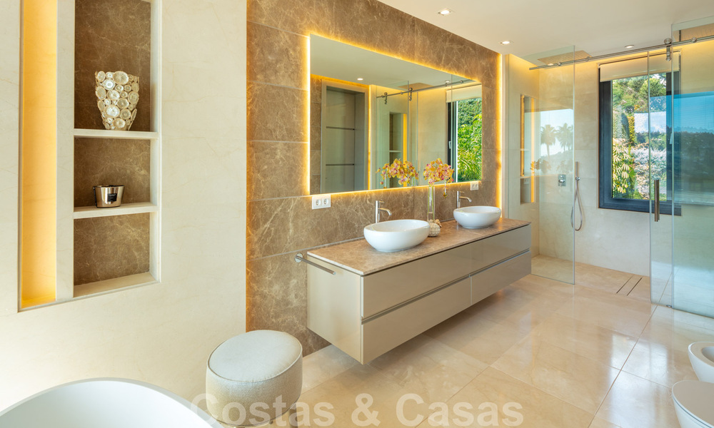 Phenomenal, contemporary, new luxury villa for sale in the heart of Nueva Andalucia's Golf Valley in Marbella 37930