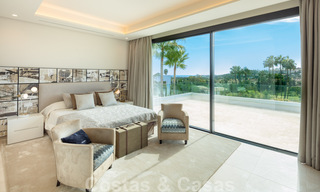 Phenomenal, contemporary, new luxury villa for sale in the heart of Nueva Andalucia's Golf Valley in Marbella. Highly reduced in price! 37932 
