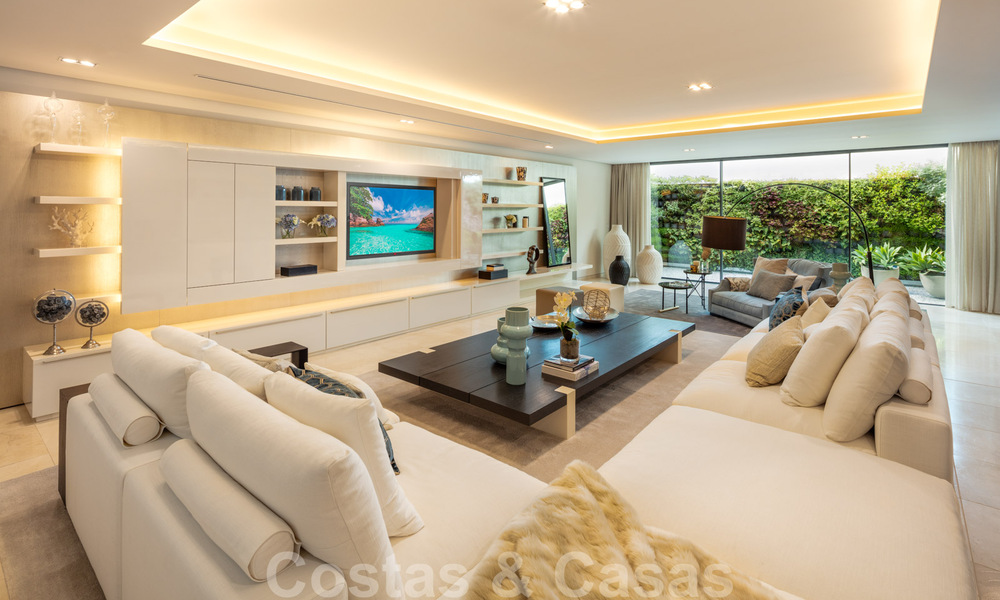 Phenomenal, contemporary, new luxury villa for sale in the heart of Nueva Andalucia's Golf Valley in Marbella 37933