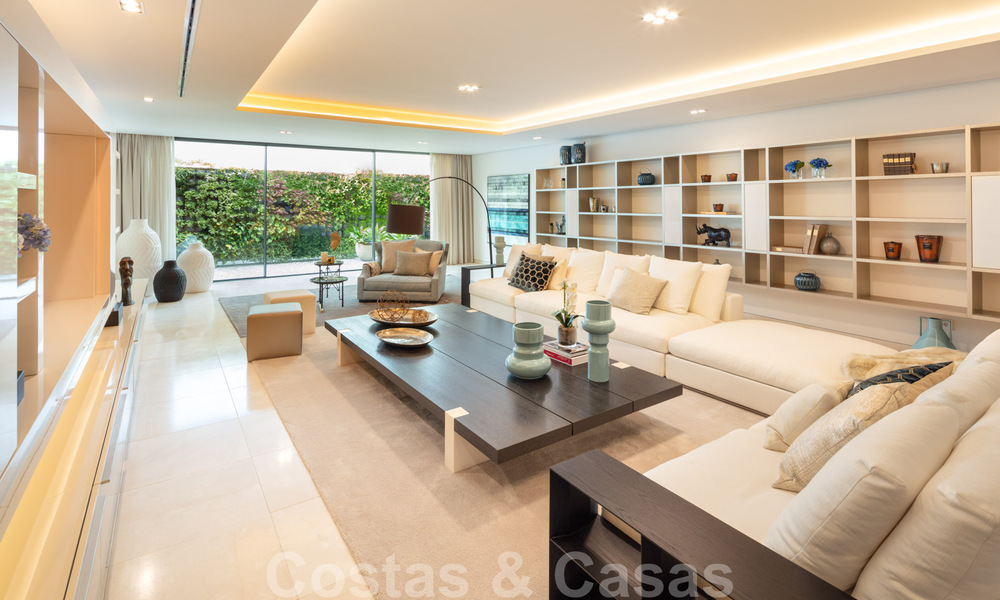 Phenomenal, contemporary, new luxury villa for sale in the heart of Nueva Andalucia's Golf Valley in Marbella 37934