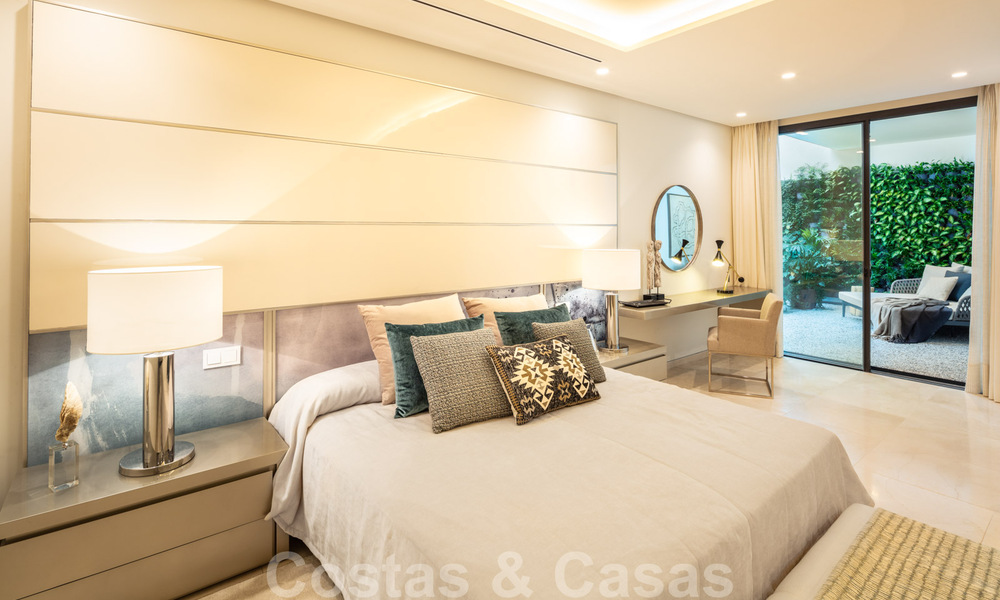 Phenomenal, contemporary, new luxury villa for sale in the heart of Nueva Andalucia's Golf Valley in Marbella 37935