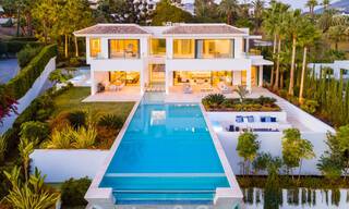 Phenomenal, contemporary, new luxury villa for sale in the heart of Nueva Andalucia's Golf Valley in Marbella 37936 