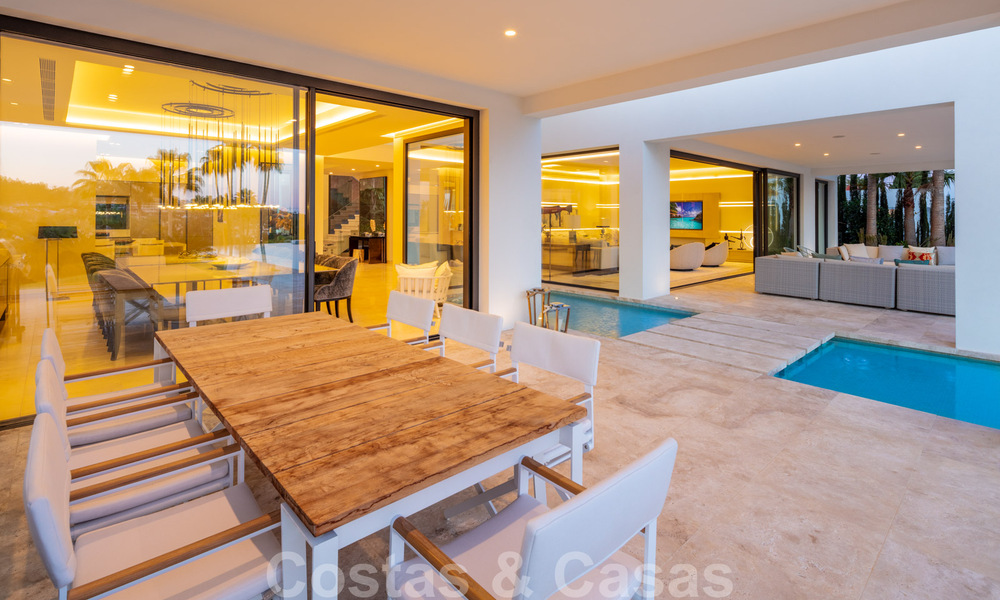 Phenomenal, contemporary, new luxury villa for sale in the heart of Nueva Andalucia's Golf Valley in Marbella 37937