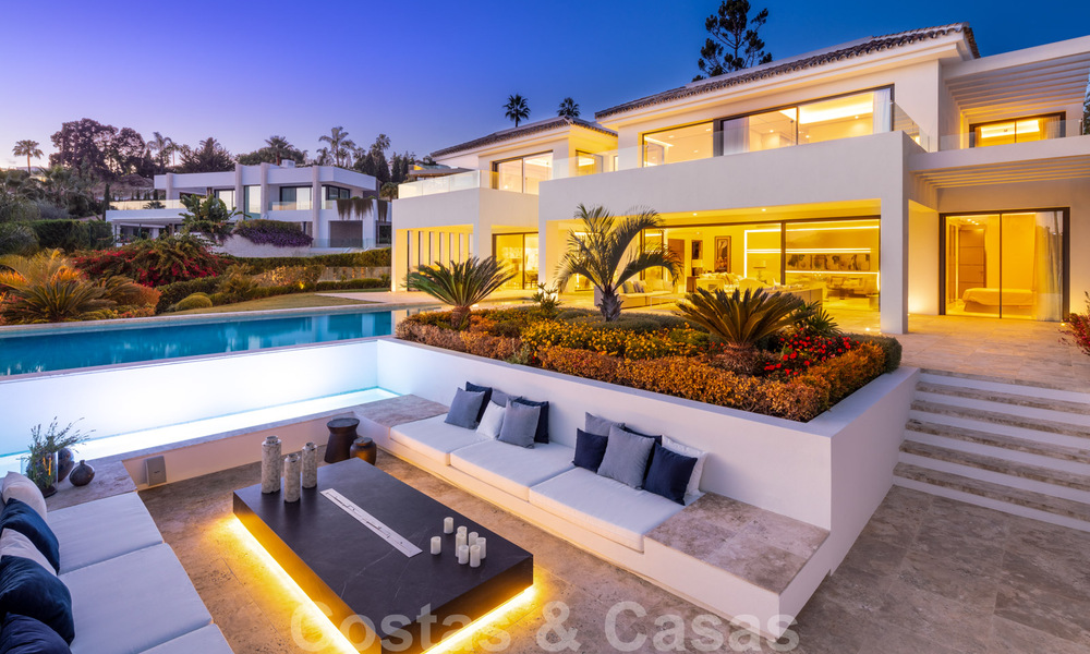 Phenomenal, contemporary, new luxury villa for sale in the heart of Nueva Andalucia's Golf Valley in Marbella 37940