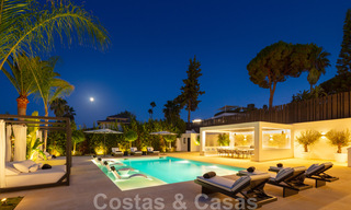 Exclusive villa for sale with panoramic views in popular residential area in Nueva Andalucia, Marbella 37976 