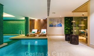 Ready to move in, modern design villa for sale, second line beach on the Golden Mile - Marbella 37979 