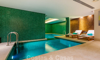 Ready to move in, modern design villa for sale, second line beach on the Golden Mile - Marbella 37987 