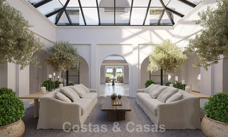 Majestic, contemporary Mediterranean luxury villa for sale with breath-taking sea views in the exclusive Cascada de Camojan in Marbella 38045 