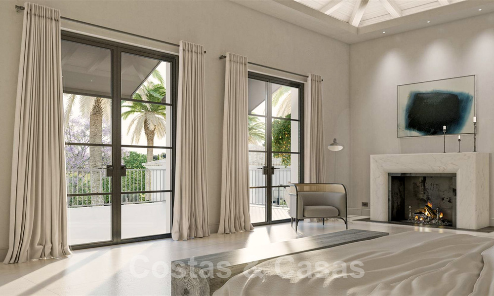 Majestic, contemporary Mediterranean luxury villa for sale with breath-taking sea views in the exclusive Cascada de Camojan in Marbella 38048