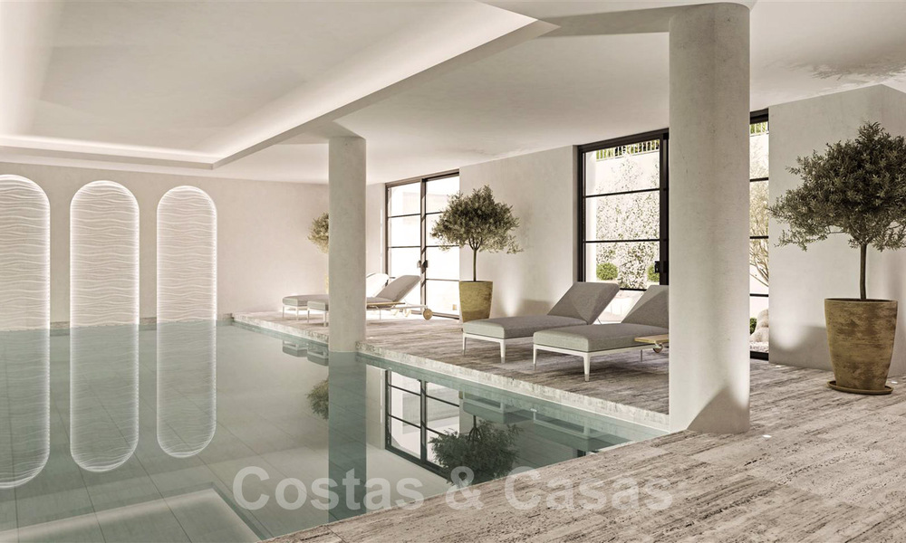 Majestic, contemporary Mediterranean luxury villa for sale with breath-taking sea views in the exclusive Cascada de Camojan in Marbella 38053