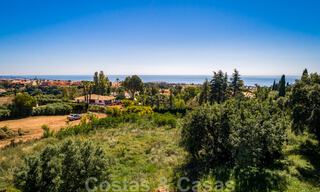 Majestic, contemporary Mediterranean luxury villa for sale with breath-taking sea views in the exclusive Cascada de Camojan in Marbella 38064 
