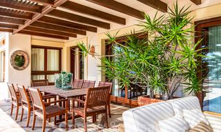 Stylish frontline beach penthouse for sale in Mediterranean style with sea views in Los Monteros, Marbella 38088 