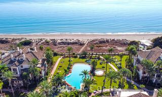 Stylish frontline beach penthouse for sale in Mediterranean style with sea views in Los Monteros, Marbella 38099 