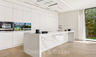 Key ready, designer villa for sale, with stunning golf views, in a prestigious golfing area in Benahavis - Marbella 38128 