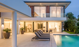 Key ready, designer villa for sale, with stunning golf views, in a prestigious golfing area in Benahavis - Marbella 38130 