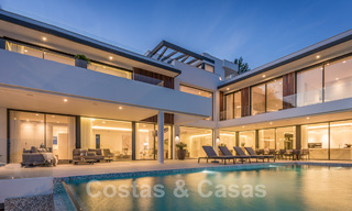 Key ready, designer villa for sale, with stunning golf views, in a prestigious golfing area in Benahavis - Marbella 38131 