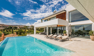Key ready, designer villa for sale, with stunning golf views, in a prestigious golfing area in Benahavis - Marbella 38137 