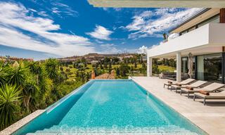 Key ready, designer villa for sale, with stunning golf views, in a prestigious golfing area in Benahavis - Marbella 38151 