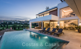 Key ready, designer villa for sale, with stunning golf views, in a prestigious golfing area in Benahavis - Marbella 38152 