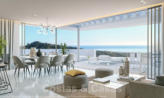 Modern, contemporary luxury apartments with breath-taking sea views for sale, a short drive from the center of Marbella 38318 