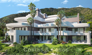 Modern, contemporary luxury apartments with breath-taking sea views for sale, a short drive from the center of Marbella 38322 