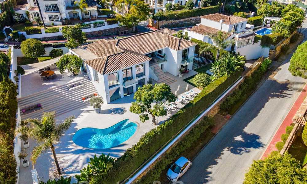 Elegant, very stylish luxury villa for sale in the heart of the Golf Valley in Nueva Andalucia in Marbella 38202