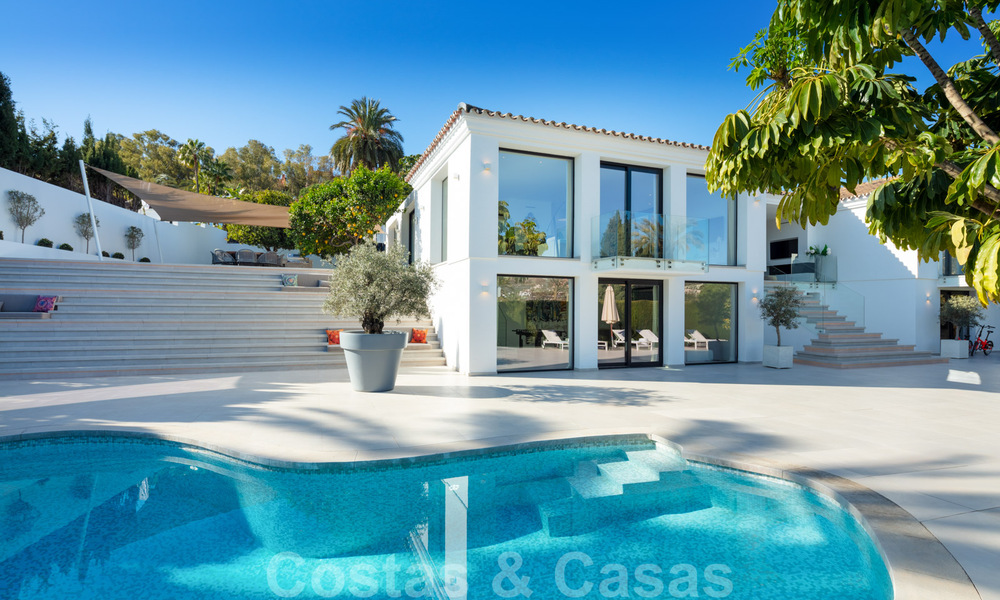 Elegant, very stylish luxury villa for sale in the heart of the Golf Valley in Nueva Andalucia in Marbella 38209