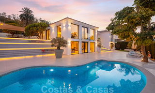 Elegant, very stylish luxury villa for sale in the heart of the Golf Valley in Nueva Andalucia in Marbella 38228 