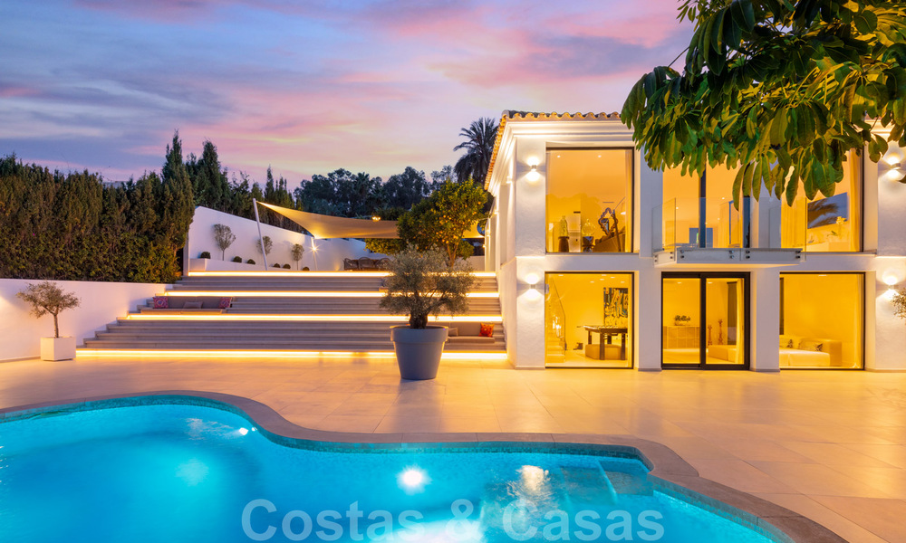 Elegant, very stylish luxury villa for sale in the heart of the Golf Valley in Nueva Andalucia in Marbella 38231