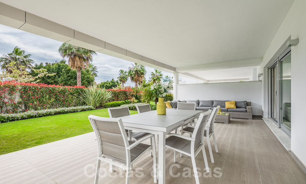 Ready to move in, modern apartment for sale, a stone's throw from the beach and a short walk from the city centre in San Pedro, Marbella 38242