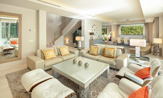 Contemporary, stylish luxury villa for sale in a gated and secure community on the Golden Mile in Marbella 38289 