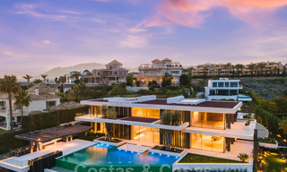 New, modern, majestic villa for sale, frontline golf with panoramic views in five-star golf resort in Marbella - Benahavis 38482 