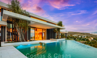New, modern, majestic villa for sale, frontline golf with panoramic views in five-star golf resort in Marbella - Benahavis 38487 