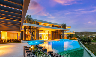New, modern, majestic villa for sale, frontline golf with panoramic views in five-star golf resort in Marbella - Benahavis 38488 