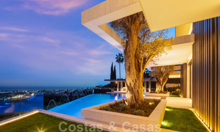 New, modern, majestic villa for sale, frontline golf with panoramic views in five-star golf resort in Marbella - Benahavis 38489 