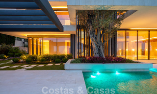 New, modern, majestic villa for sale, frontline golf with panoramic views in five-star golf resort in Marbella - Benahavis 52346 