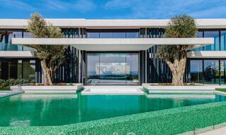New, modern, majestic villa for sale, frontline golf with panoramic views in five-star golf resort in Marbella - Benahavis 52347 